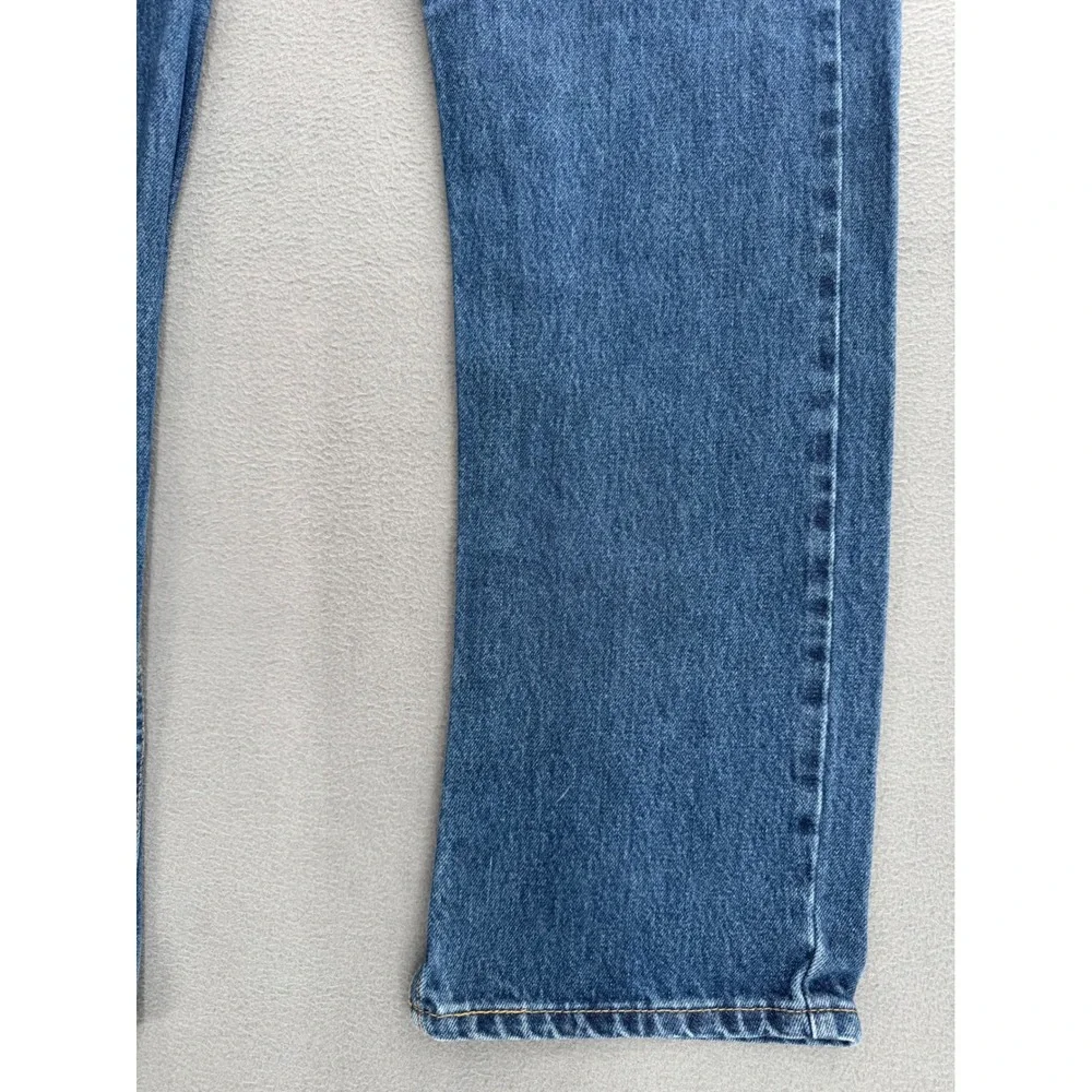 Levi's 505 Regular Fit Jeans 36x30 Straight Leg Denim Denim Classic Workwear